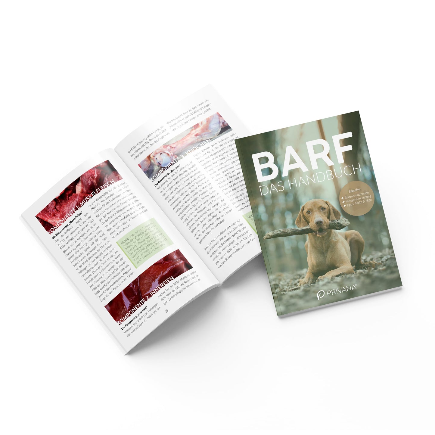 BARF - Das Handbuch inkl. Futterplan & Mengenberechnung